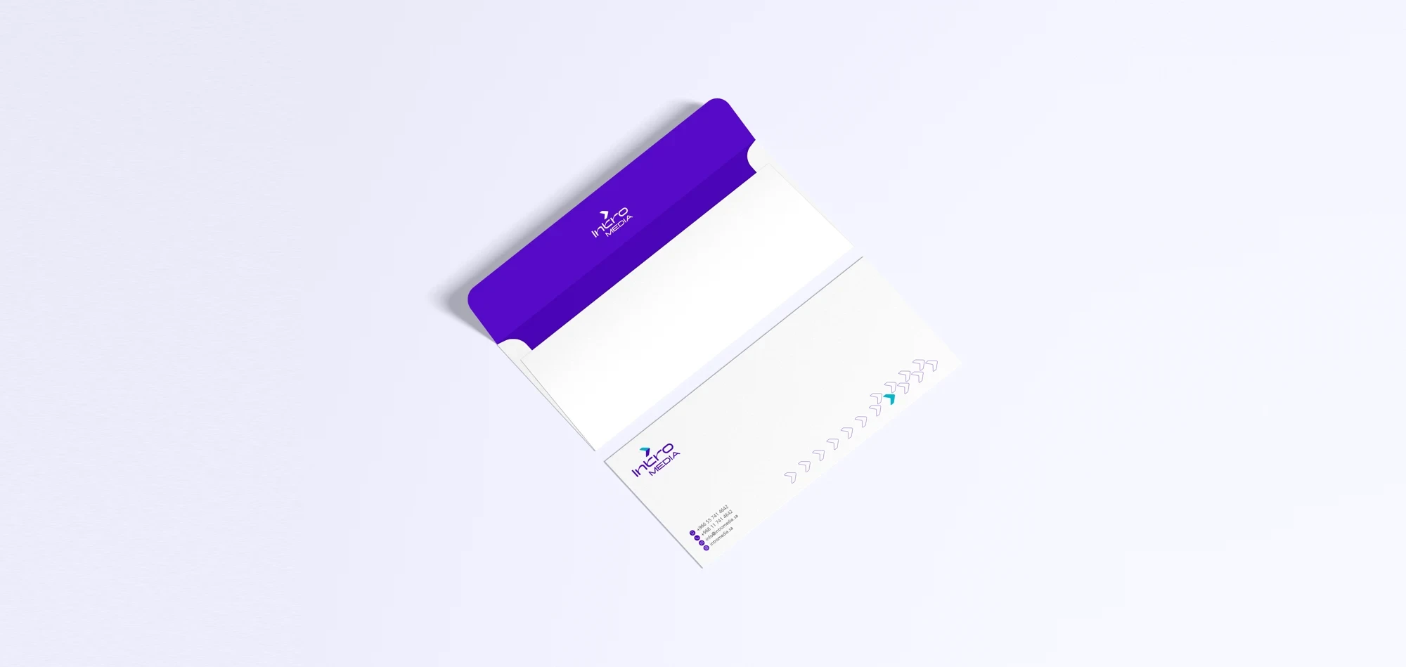 Intromedia identity - Presentation folder
